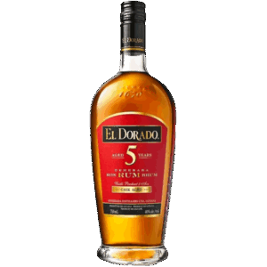 Rhum Brun 5 years El Dorado - Guyanne Anglaise - 40°