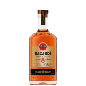 Rhum Bacardi 8 ans Brun